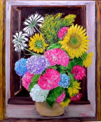 Bouquet 55x46cm avril 2014