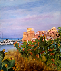 Castellammare del golfo 55 x 46 cm octobre 2022