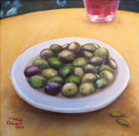 Olives 20 x 20 cm novembre 2023 