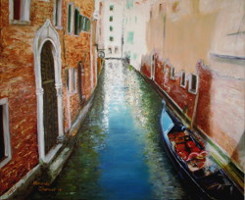 Rio veneziano 55x46 cm novembre 2016